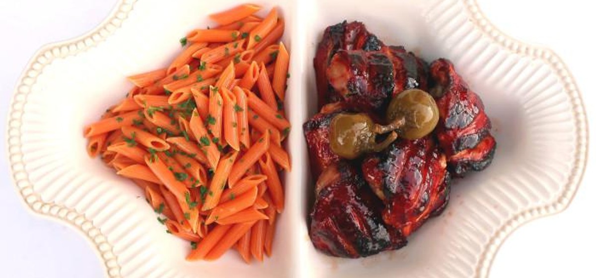 Hoisin Chicken With Sun-Dried Tomato Pasta And Cherry Bomb Peppers Recipe | SideChef
