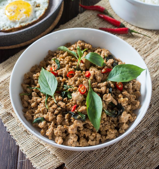 Gai Pad Krapow (Thai Basil Chicken) Recipe SideChef