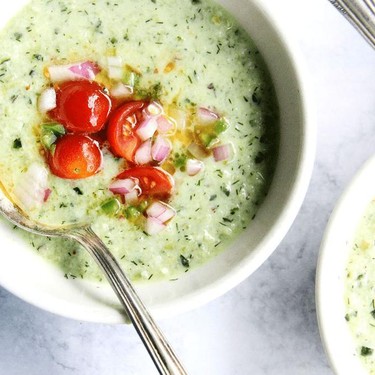 Cucumber and Green Grape Gazpacho Recipe | SideChef