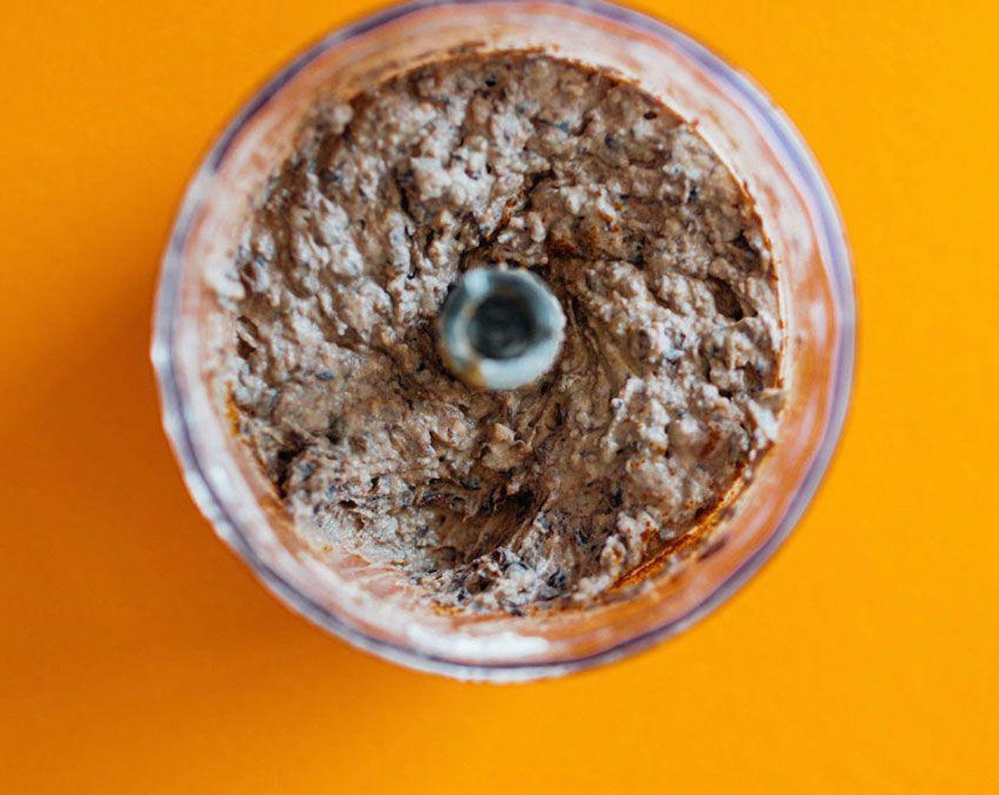 step 1 Blitz GOYA® Black Beans (2 1/3 cups), Extra-Virgin Olive Oil (2 Tbsp), Sour Cream (1 Tbsp), Garlic (1 clove), Smoked Paprika (1/2 tsp), Ground Cumin (1/4 tsp), Ground Coriander (1/4 tsp), and Chili Powder (1/4 tsp) in a food processor until smooth, season with Salt (to taste) and Ground Black Pepper (to taste).