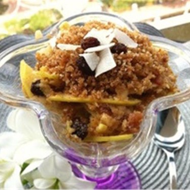No Bake 5-Minute Apple Cobbler Recipe | SideChef
