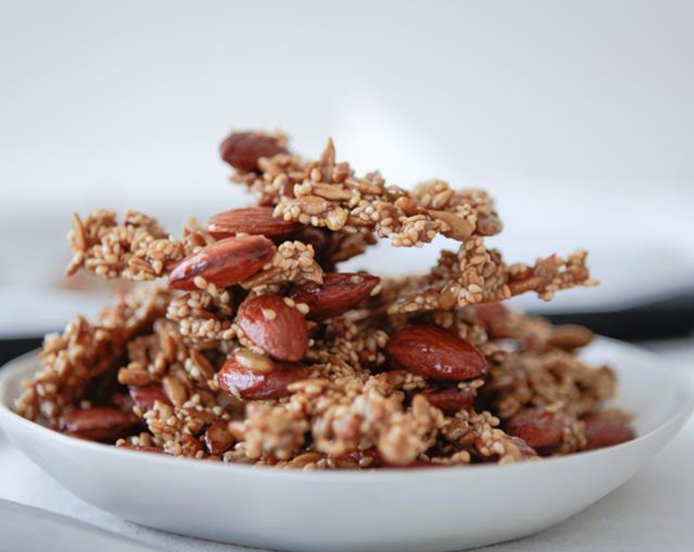 Spicy Nut and Seed Brittle