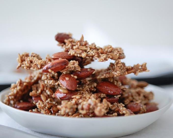 Spicy Nut and Seed Brittle  Recipe | SideChef