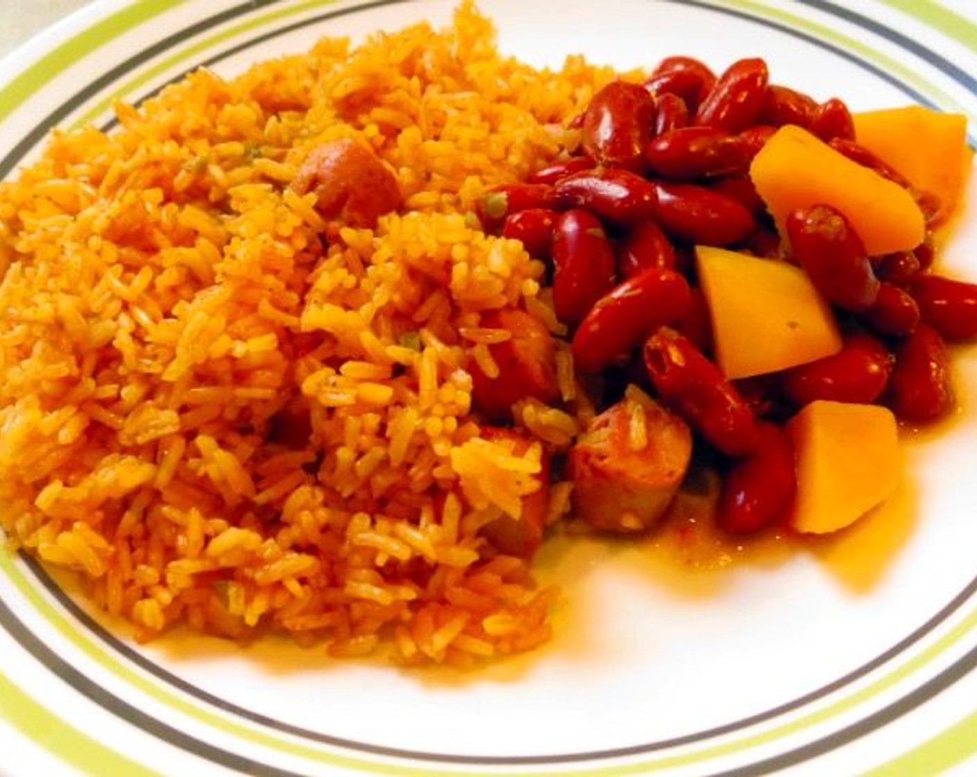 Arroz Con Salchichas (Rice and Sausage)