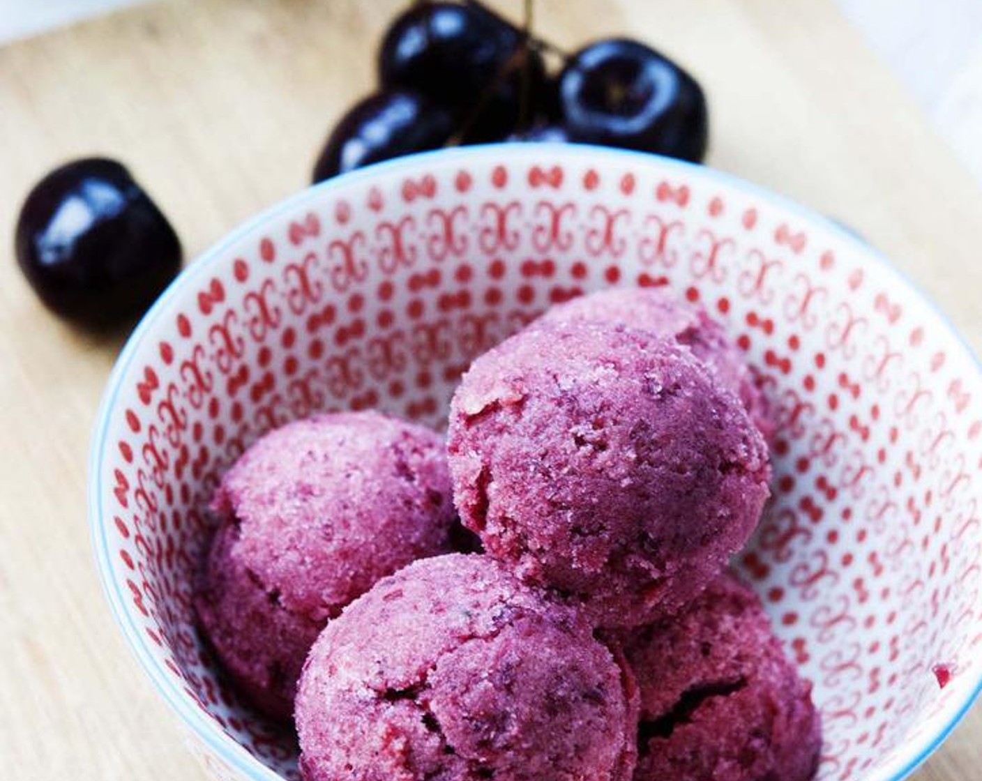 No-Churn Cherry Nice Cream