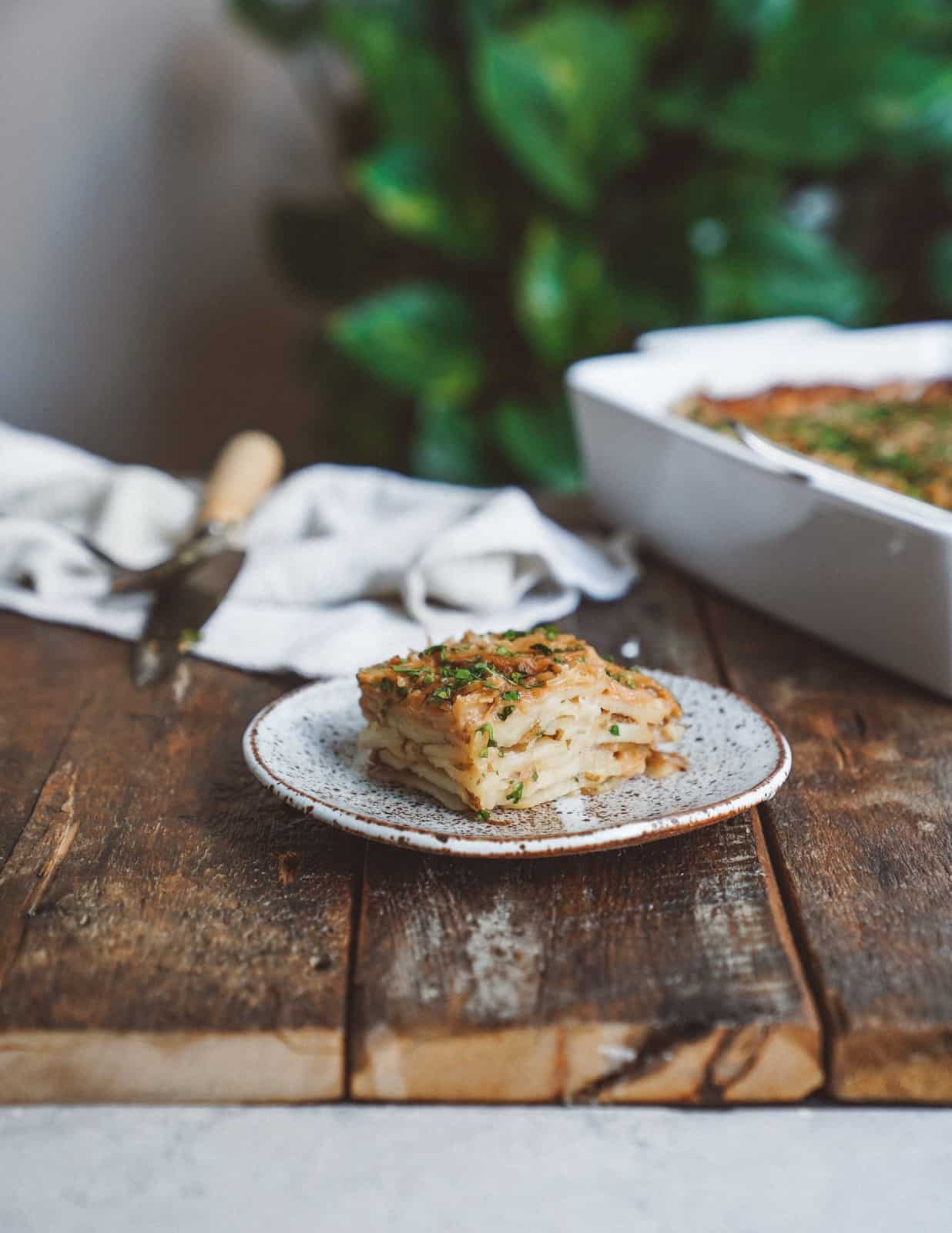 Vegan Potatoes Au Gratin Recipe SideChef