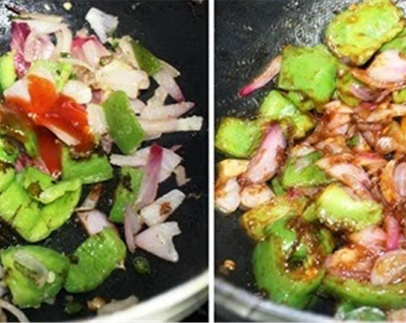 step 10 Add Soy Sauce (1 tsp), Rice Vinegar (1/2 tsp), Chili Sauce (1/2 tsp), Tomato Sauce (2 tsp), Salt (1 tsp), Ground Sichuan Pepper (1/2 tsp), Ground Black Pepper (1/2 tsp), and Granulated Sugar (1/2 tsp).