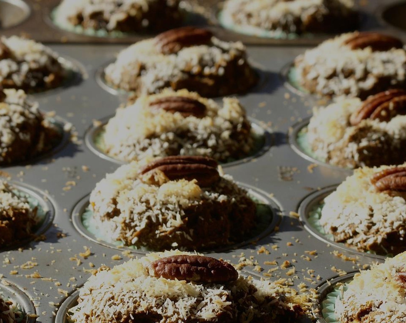 step 9 Let cool in the pan for 5 minutes before taking them out of the pan and finish cooling on a cooling rack.