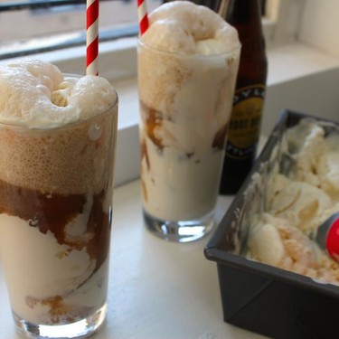 Root Beer Floats with Malted Milk Ice Cream Recipe | SideChef