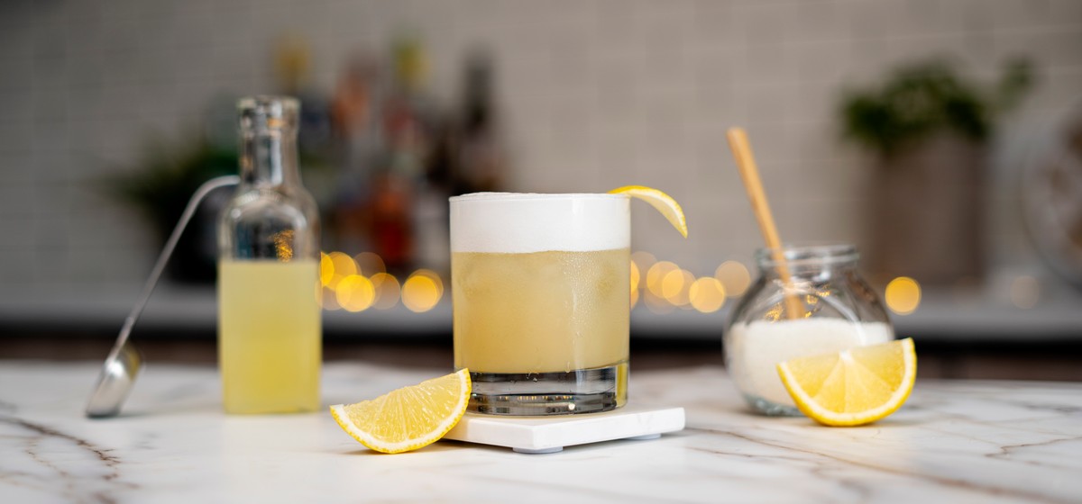 Aquafaba Whiskey Sour Recipe SideChef