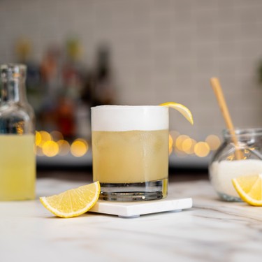 Aquafaba Whiskey Sour Recipe | SideChef