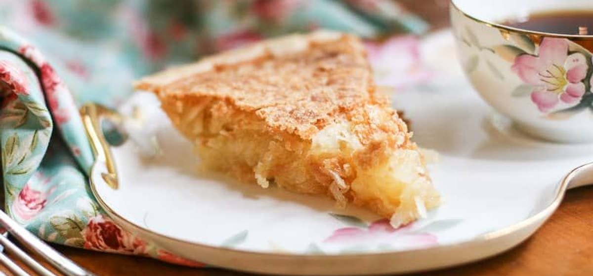 French Coconut Pie Recipe | SideChef
