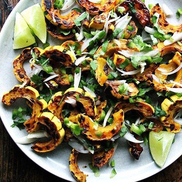 Zesty Roasted Delicata Squash Recipe | SideChef