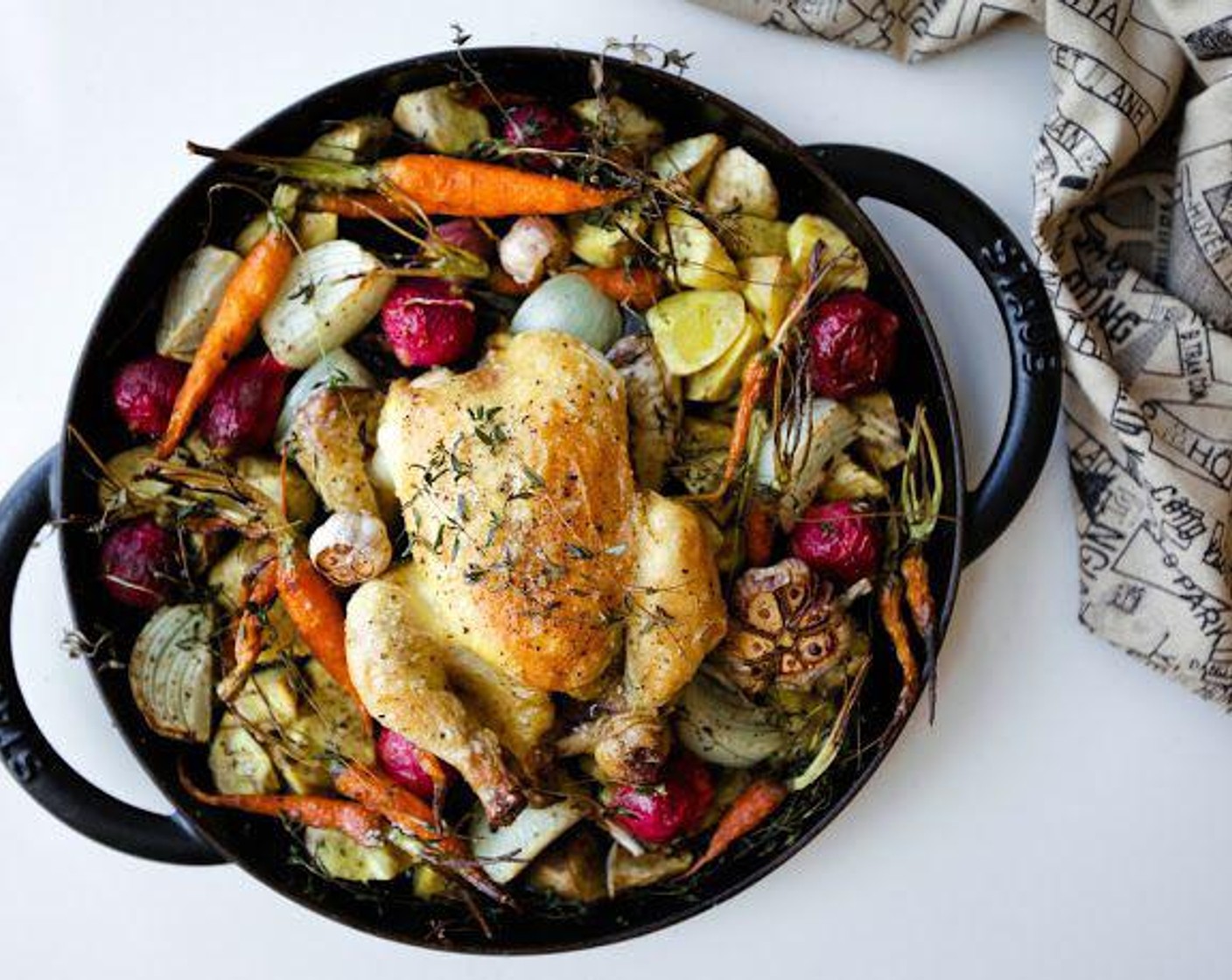 One-Pan Roast Chicken