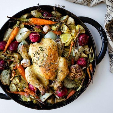 One-Pan Roast Chicken Recipe | SideChef