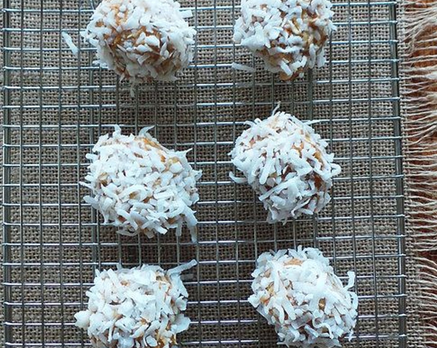 Peanut Butter Coconut Protein Balls