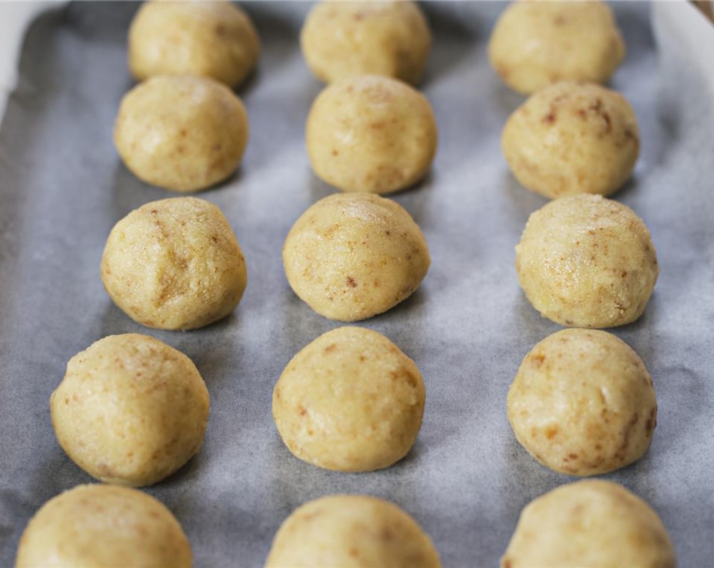 step 6 Roll mixture into 12 equal-sized balls and refrigerate for 30 minutes.