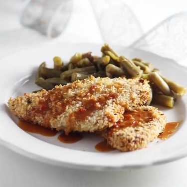 Panko Crusted Turkey Breast + Sweet Mustard Soy Sauce Recipe | SideChef