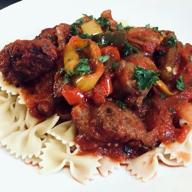 Italian Sausage Peppers and Onions Recipe | SideChef