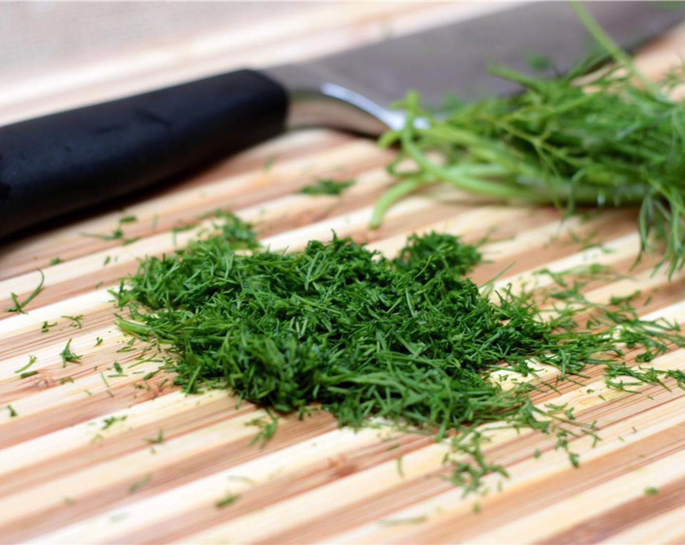 step 1 Finely chop the Fresh Dill (2 Tbsp).