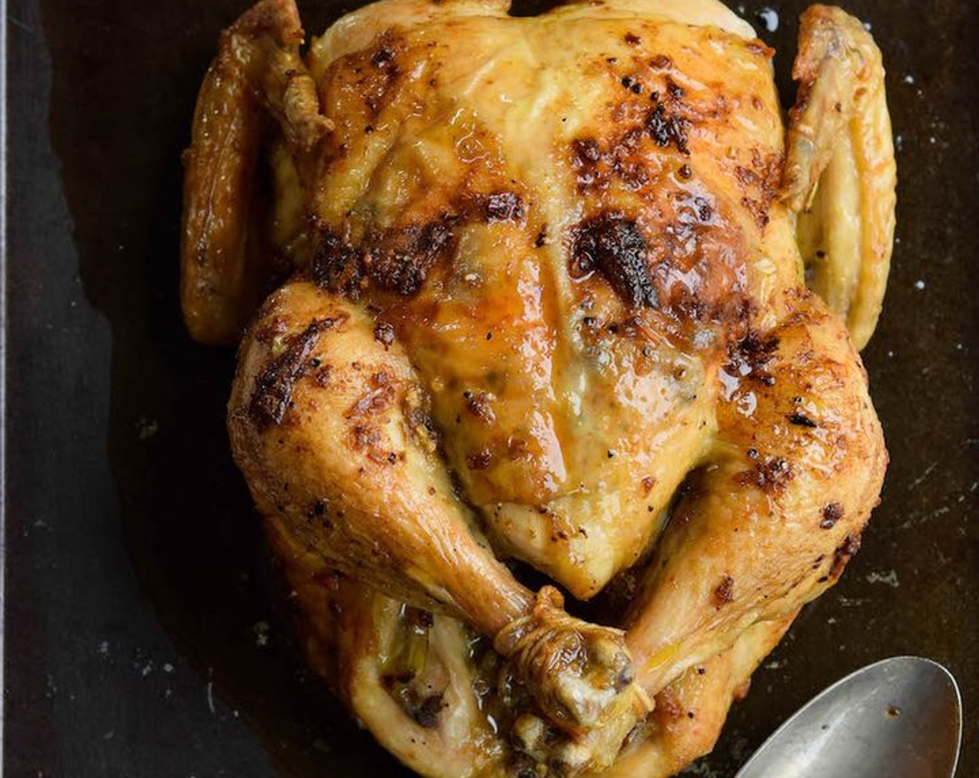 Anchovy Butter Roast Chicken