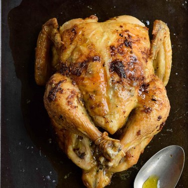 Anchovy Butter Roast Chicken Recipe | SideChef