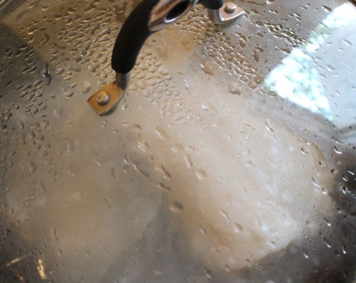 step 2 Fill a pan with Water (2 cups) and season with Kosher Salt (to taste), Ground White Pepper (to taste), and White Wine (to taste) and let come to a simmer. Steam the fish with the lid on the pan until just cooked through.