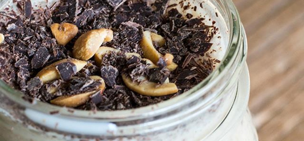 PB2 Dark Chocolate Banana Smoothie Recipe | SideChef