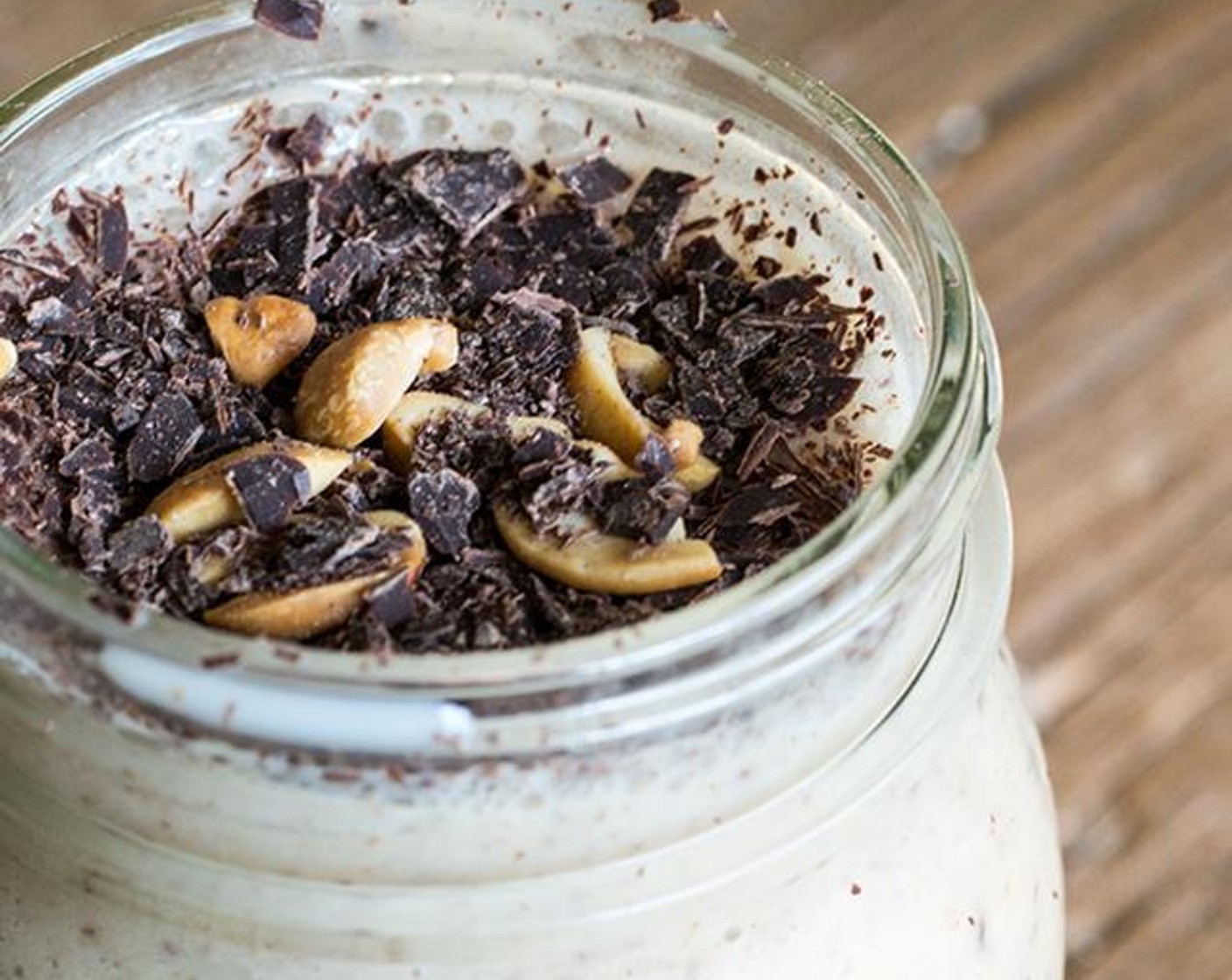 PB2 Dark Chocolate Banana Smoothie