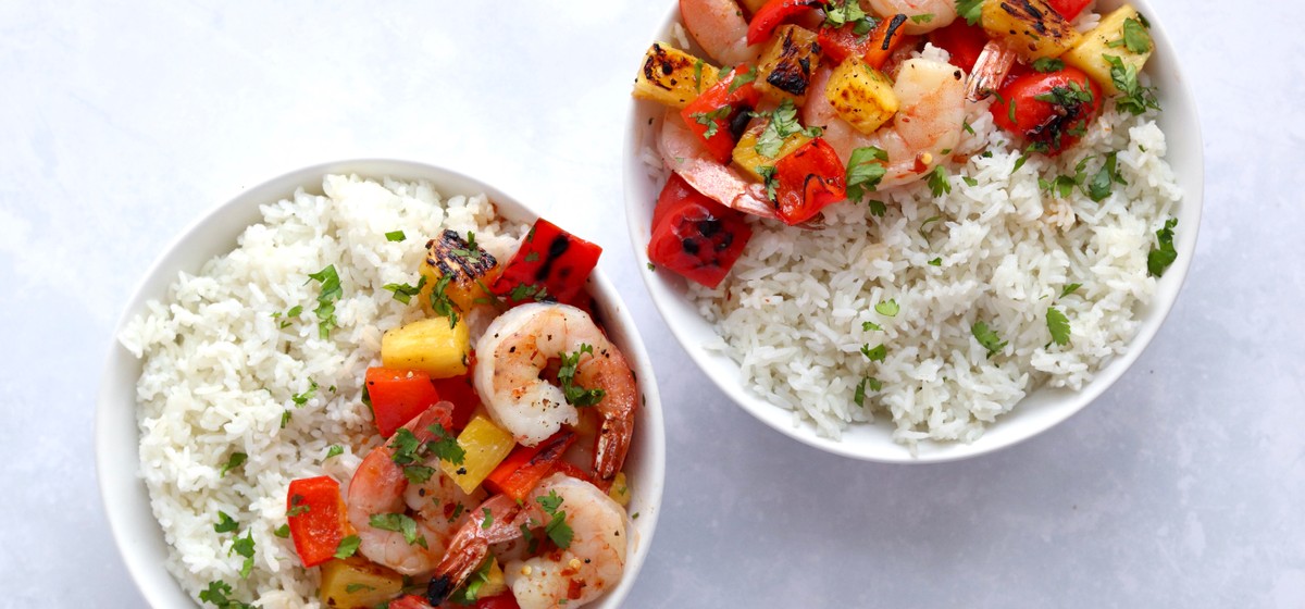 Sheet Pan Pineapple Shrimp Recipe | SideChef