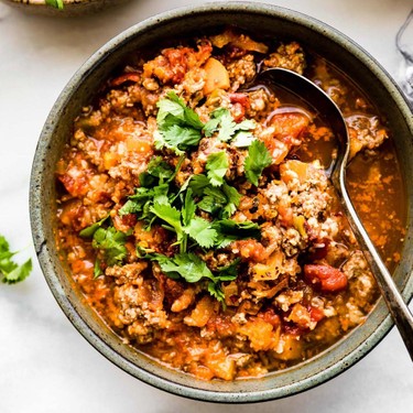 Crock Pot Paleo Sweet Potato Chipotle Chili Recipe | SideChef