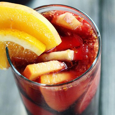 Sparkling Red Wine Sangria Recipe | SideChef