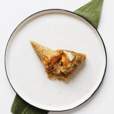 Salted Egg Yolk Roasted Zongzi Recipe | SideChef