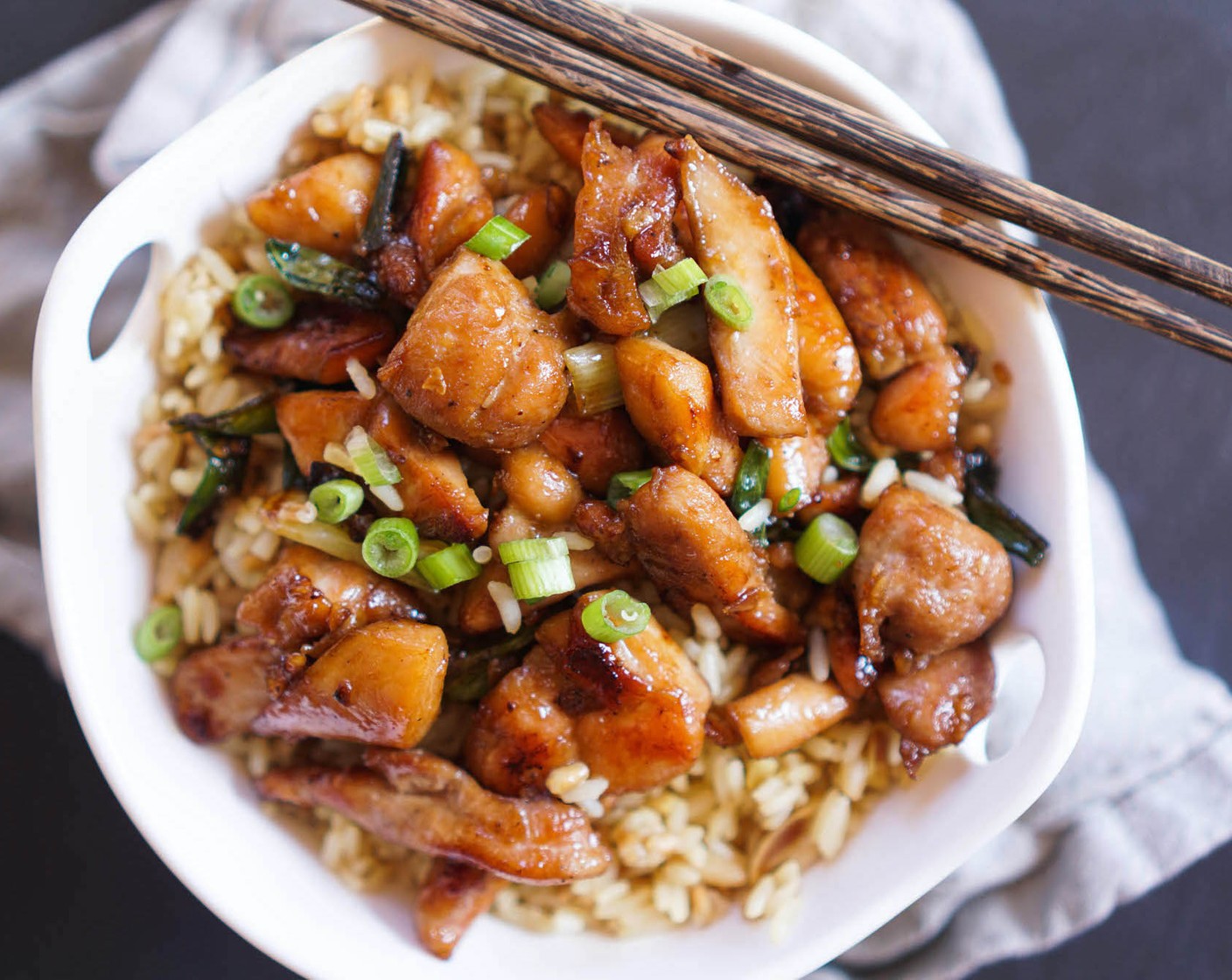 Chicken and Scallion Stir-Fry