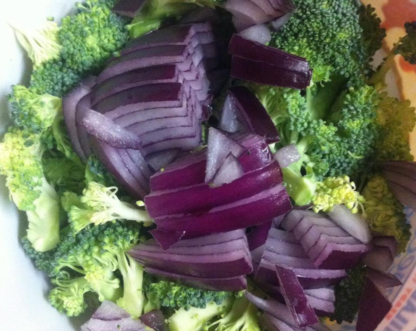 step 2 Chop the Red Onion (1/2 cup).