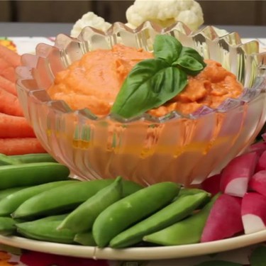 Roasted Red Pepper Hummus Recipe | SideChef