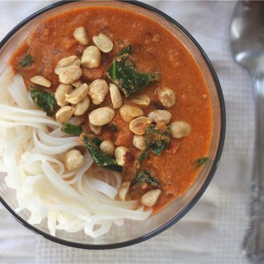 West African "Peanut" Soup with Tahini Recipe | SideChef