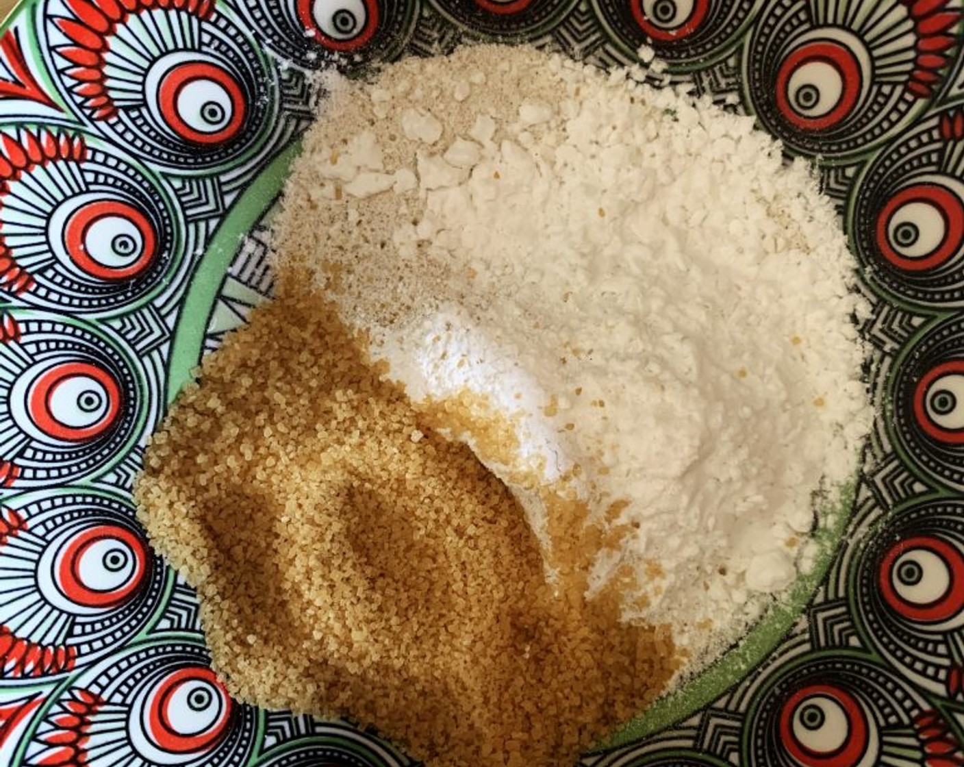 step 2 In a large bowl combine Buckwheat Flour (1 1/4 cups), Coconut Sugar (1/4 cup), Corn Starch (1/3 cup), Baking Powder (1 tsp), and Salt (1 pinch).