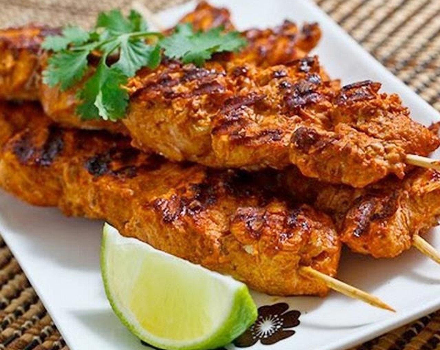 Grilled Tandoori Chicken Skewers