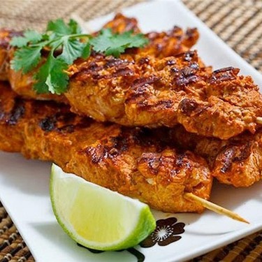 Grilled Tandoori Chicken Skewers Recipe | SideChef