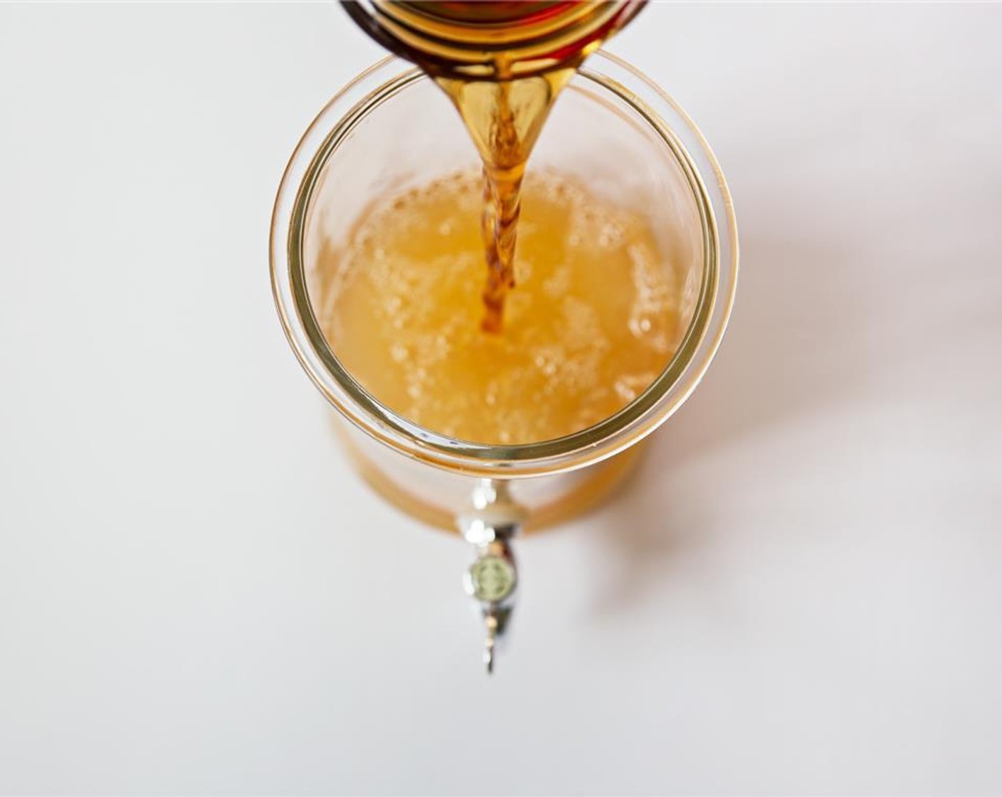 step 2 Combine iced tea and lemonade in a large pitcher.