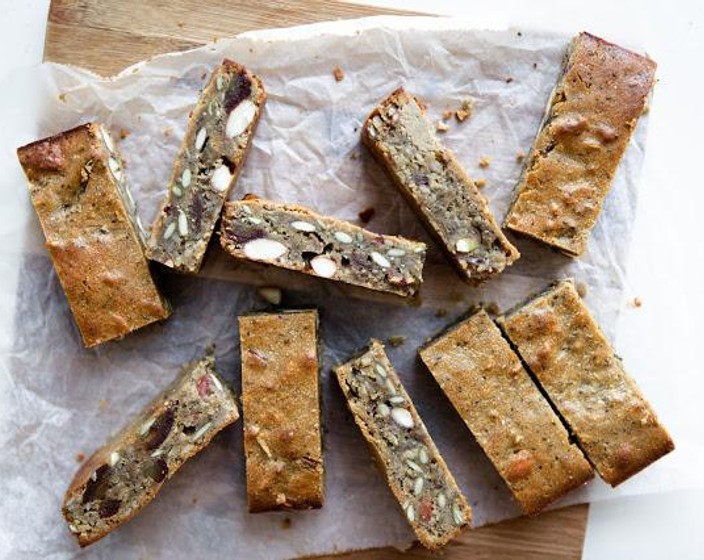 Grain Free Energy Breakfast Bars  Recipe | SideChef