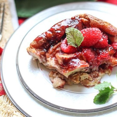 Make Ahead Raspberry French Toast Recipe | SideChef