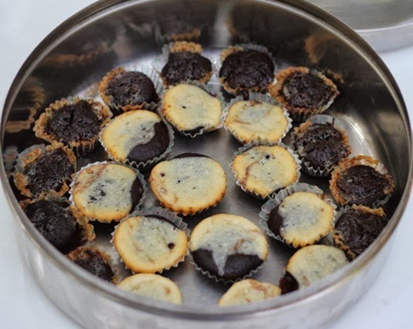 Brownie Cheesecake Bites