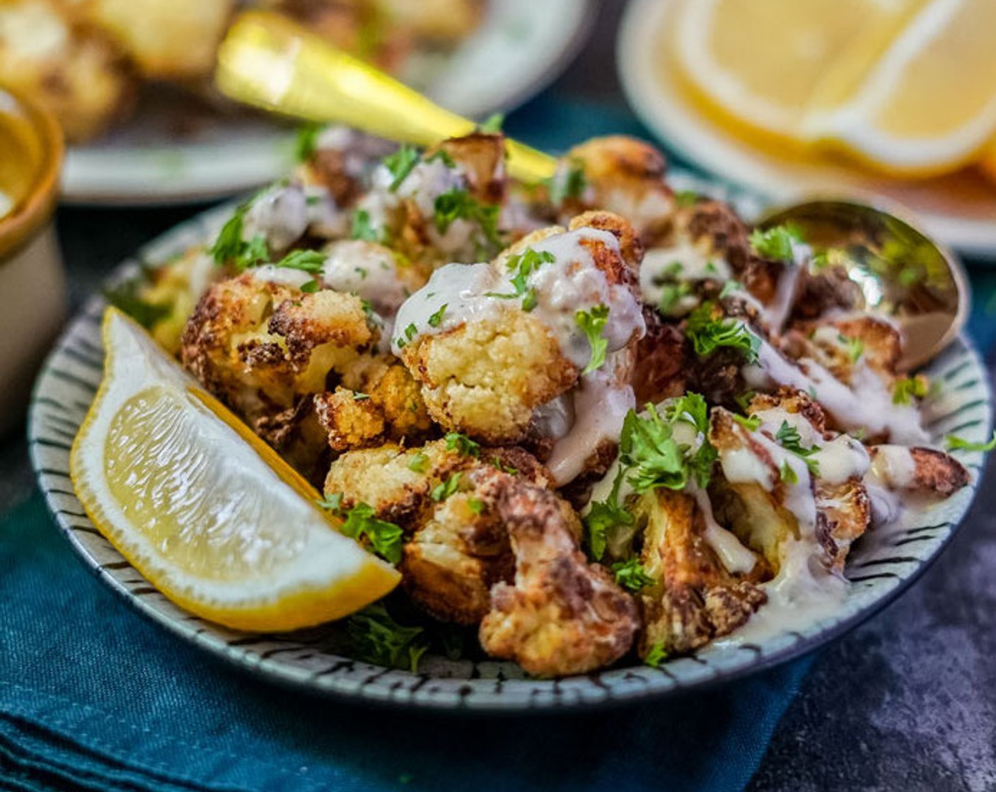 Air Fryer Roasted Cauliflower