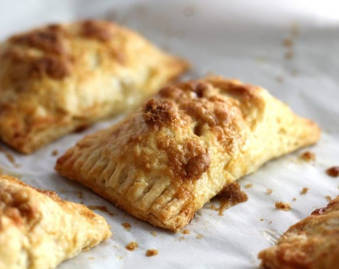 Baked Apple Hand Pies with Cornmeal Crust