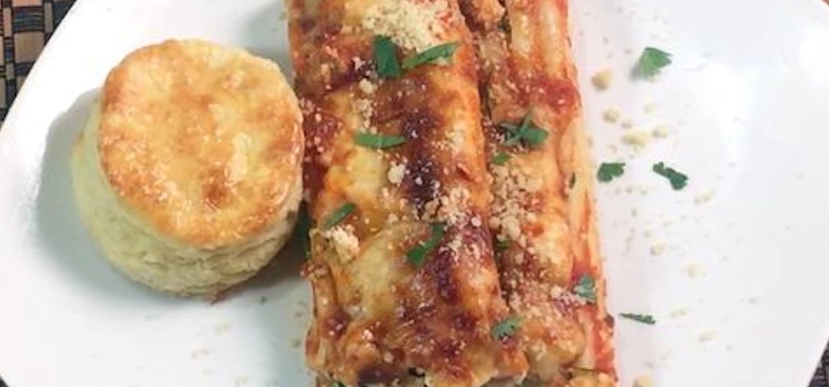Turkey, Kale, and Ricotta Stuffed Manicotti Recipe | SideChef