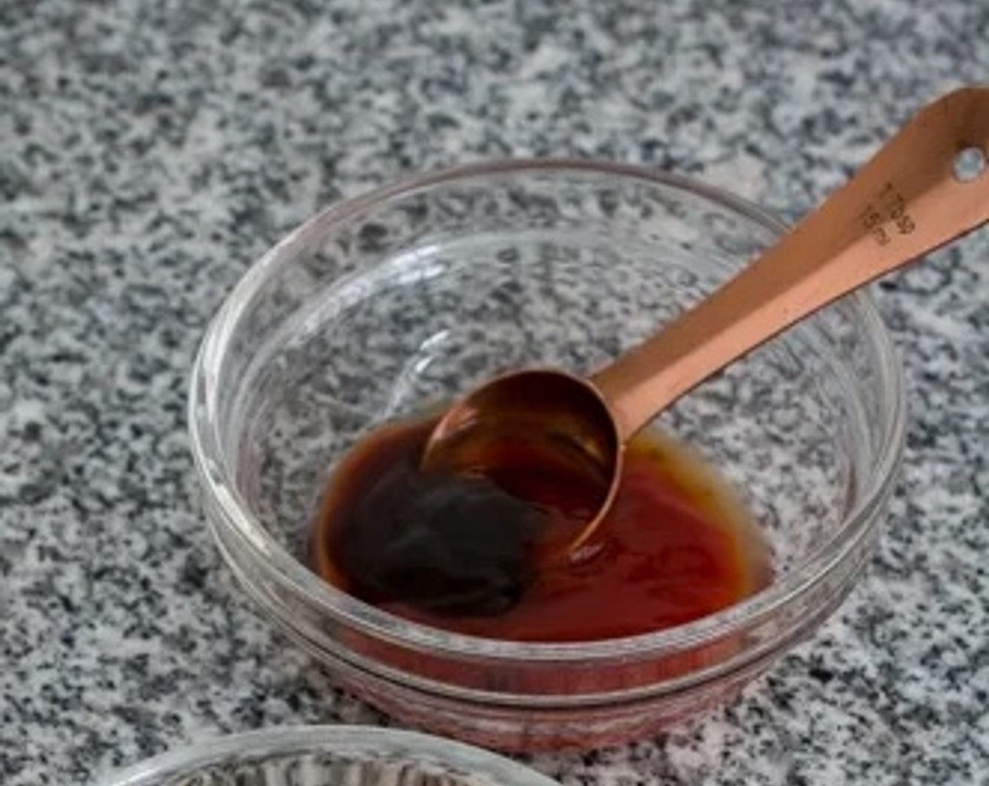 step 2 Prepare the sauce in a small bowl by mixing together Ketchup (3 Tbsp), Light Soy Sauce (2 Tbsp), Oyster Sauce (1 Tbsp), and Rice Vinegar (1 Tbsp).