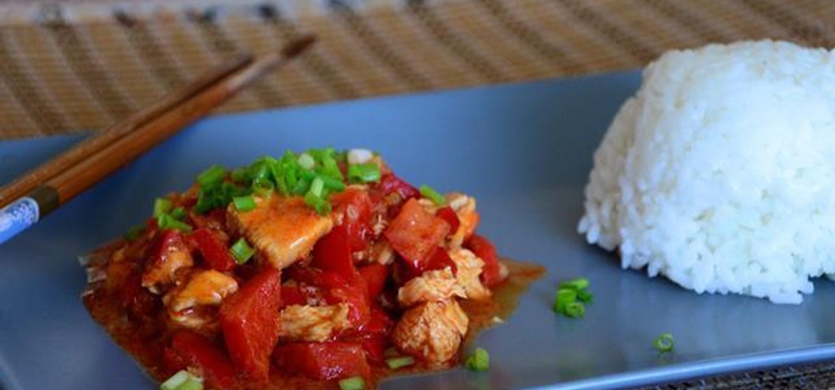 Chicken Chilli Pepper Stir-Fry Recipe | SideChef