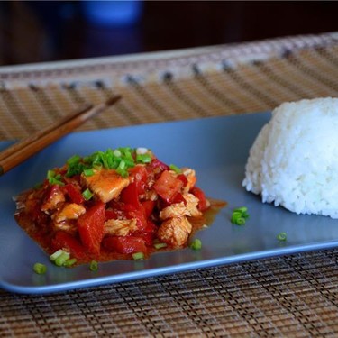 Chicken Chilli Pepper Stir-Fry Recipe | SideChef
